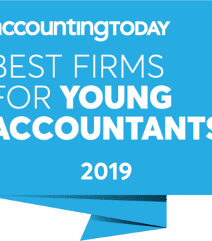 Best Firms for Young Accountants 2019